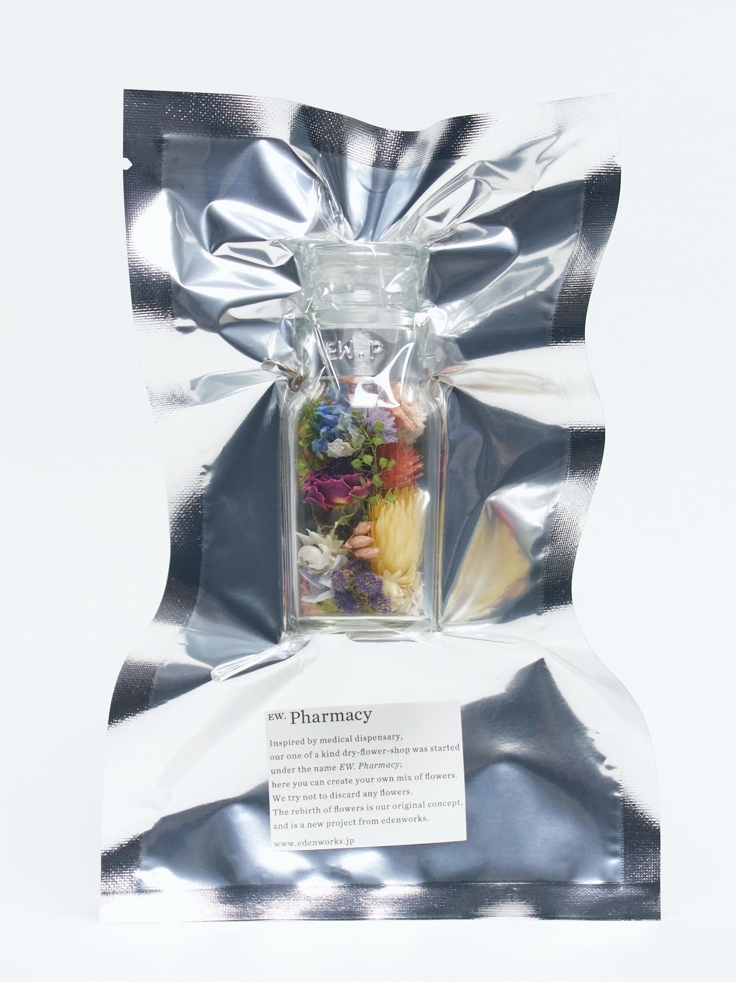 Flowerlanguage mini bottle ”delphinium”