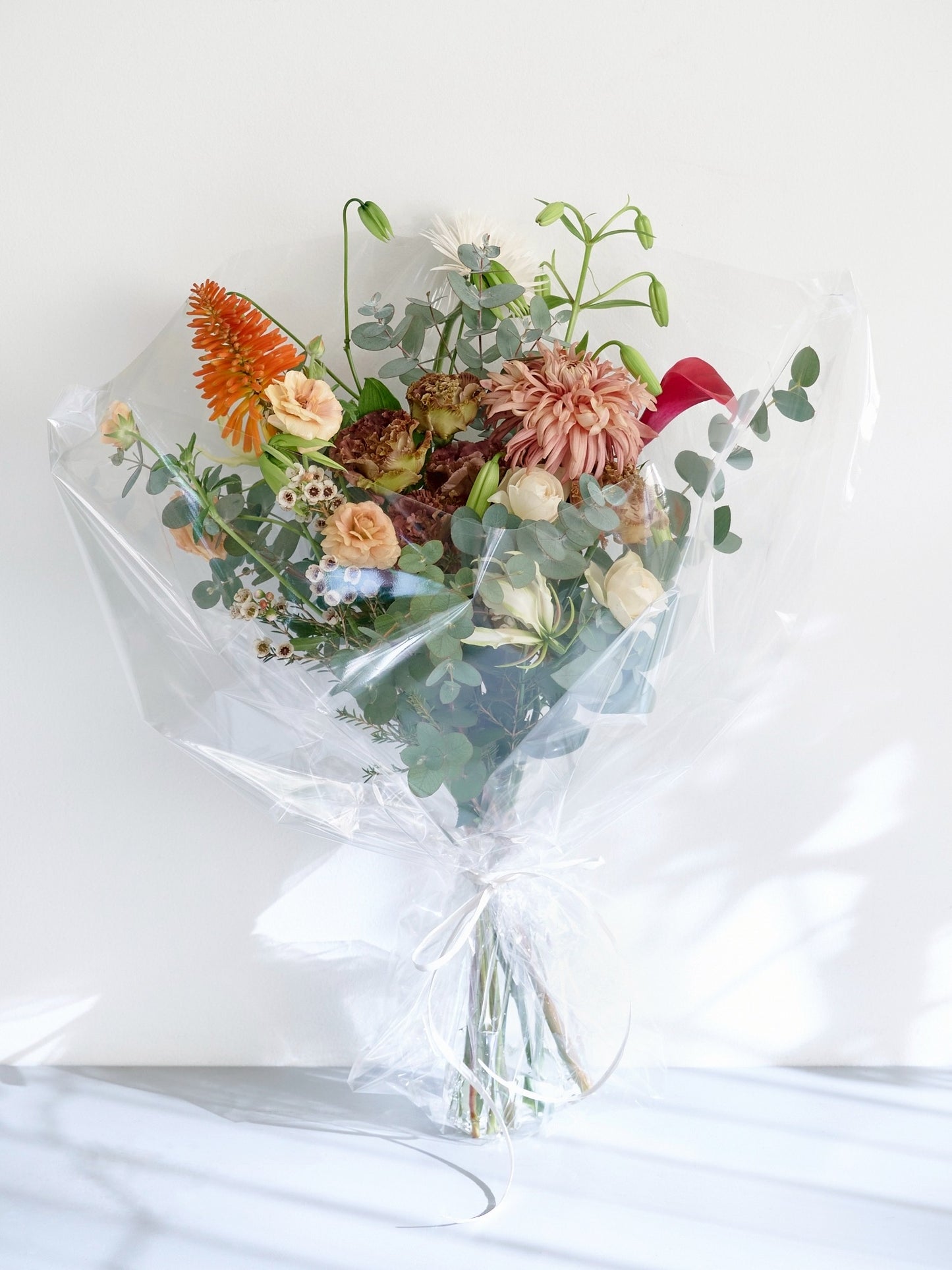 Fresh flower delivery bouquet L "autumn ver."