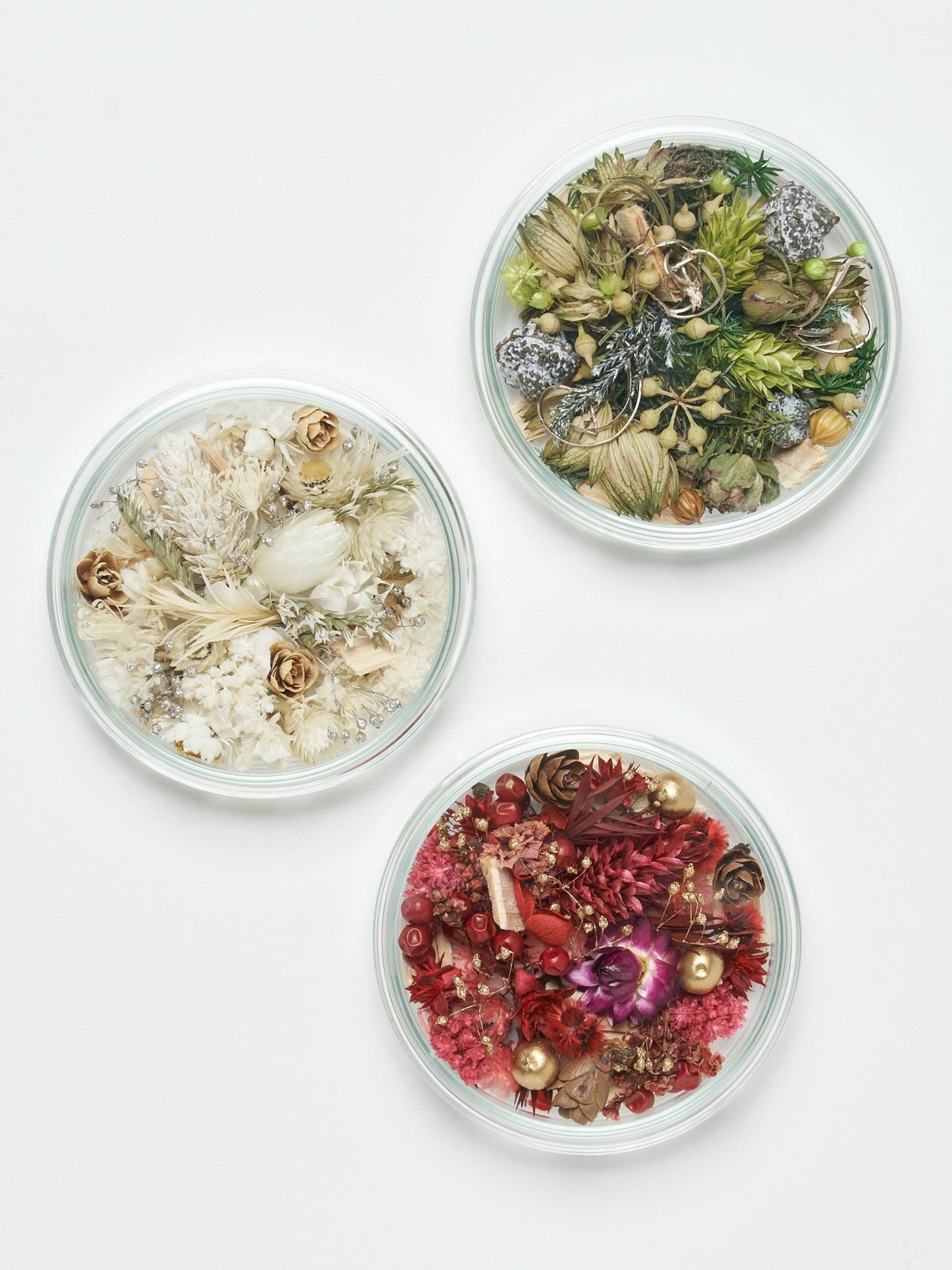 schale arrangement "winter scents ver."