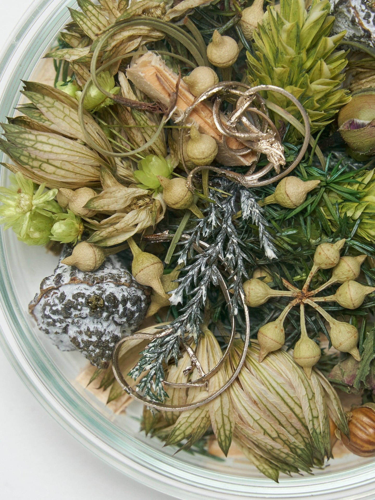 schale arrangement "winter scents ver."