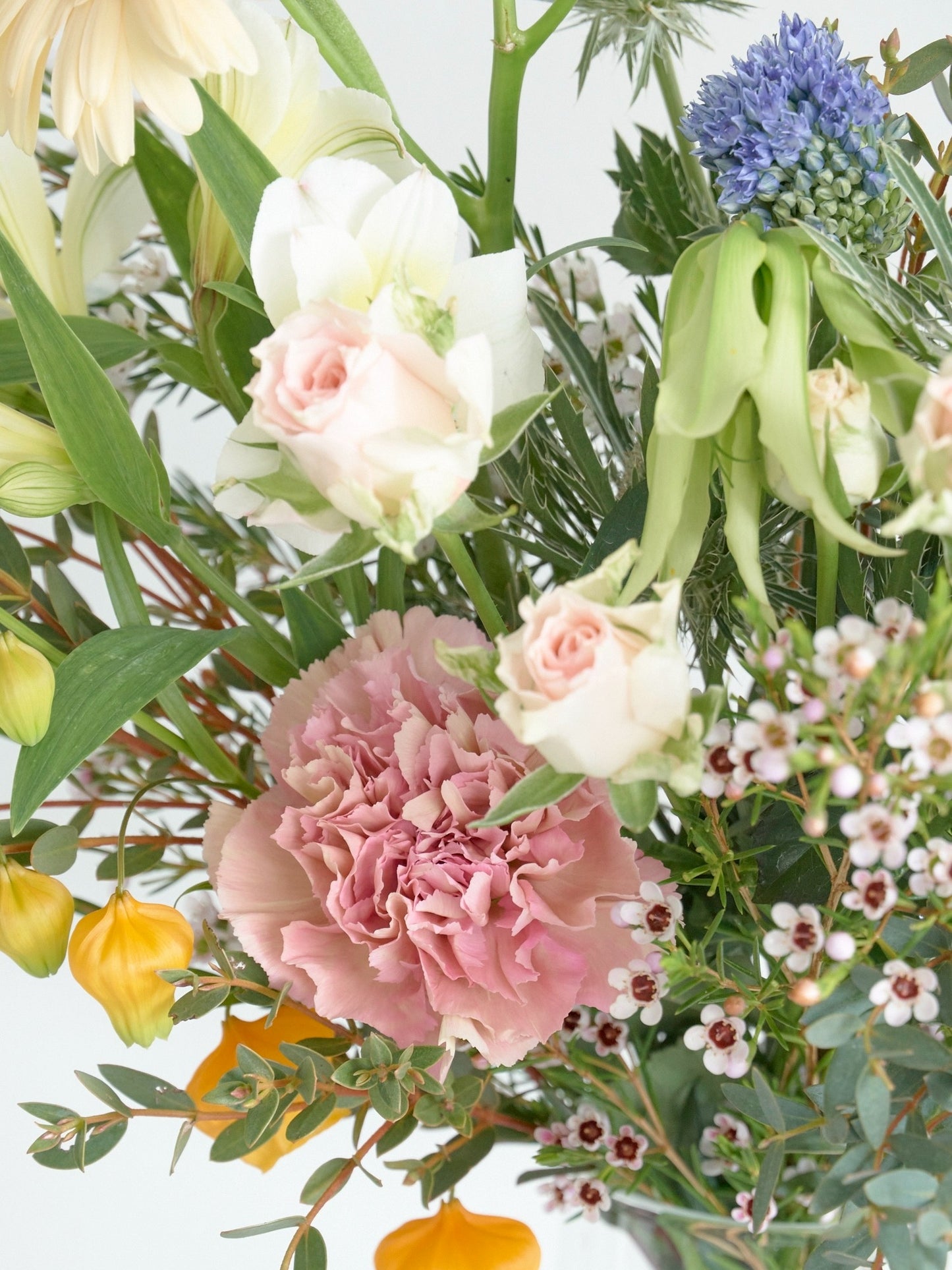 【mother's day】花束Mと花瓶のセット【5/10(日)着指定】