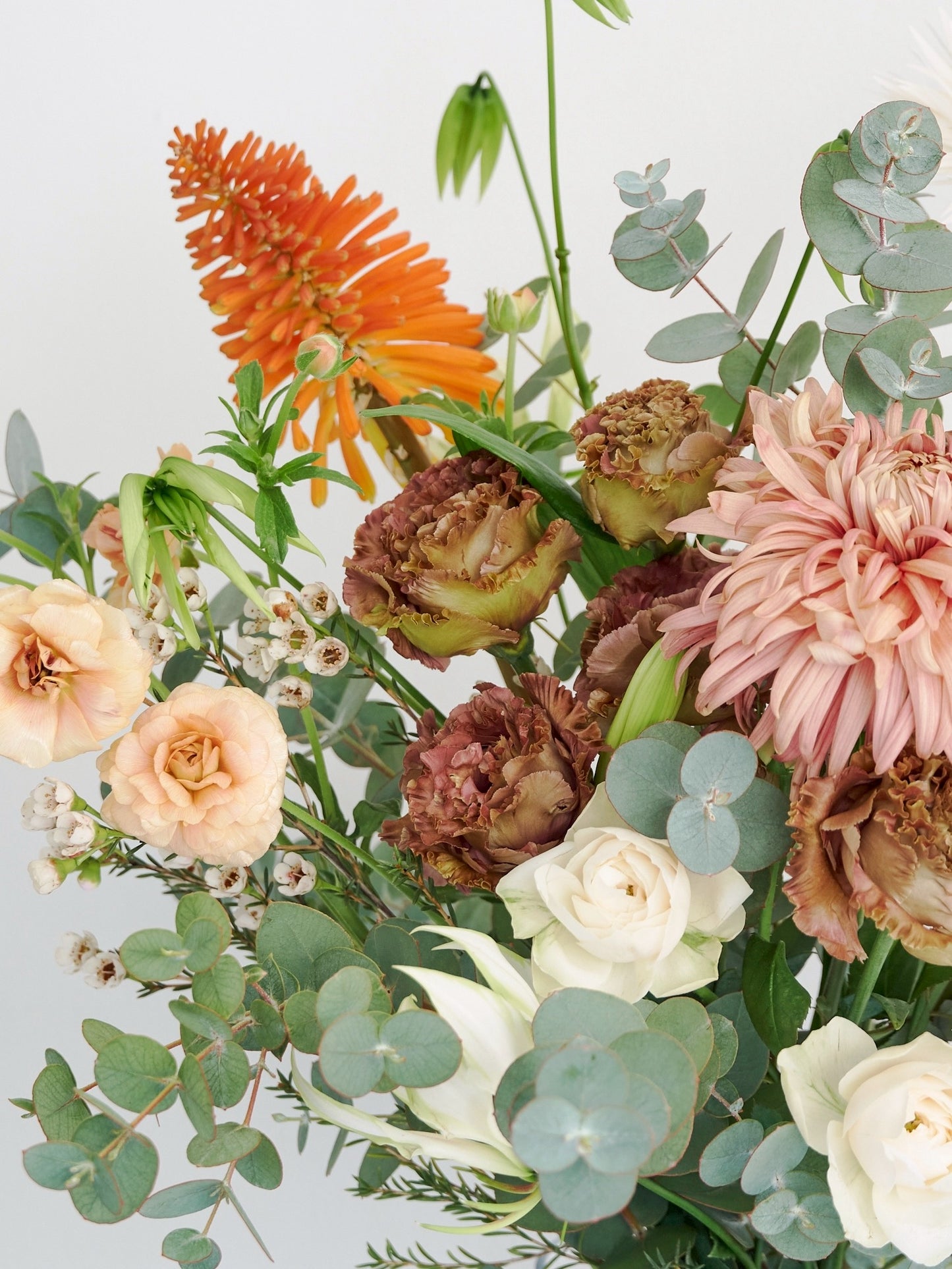 Fresh flower delivery bouquet L "autumn ver."