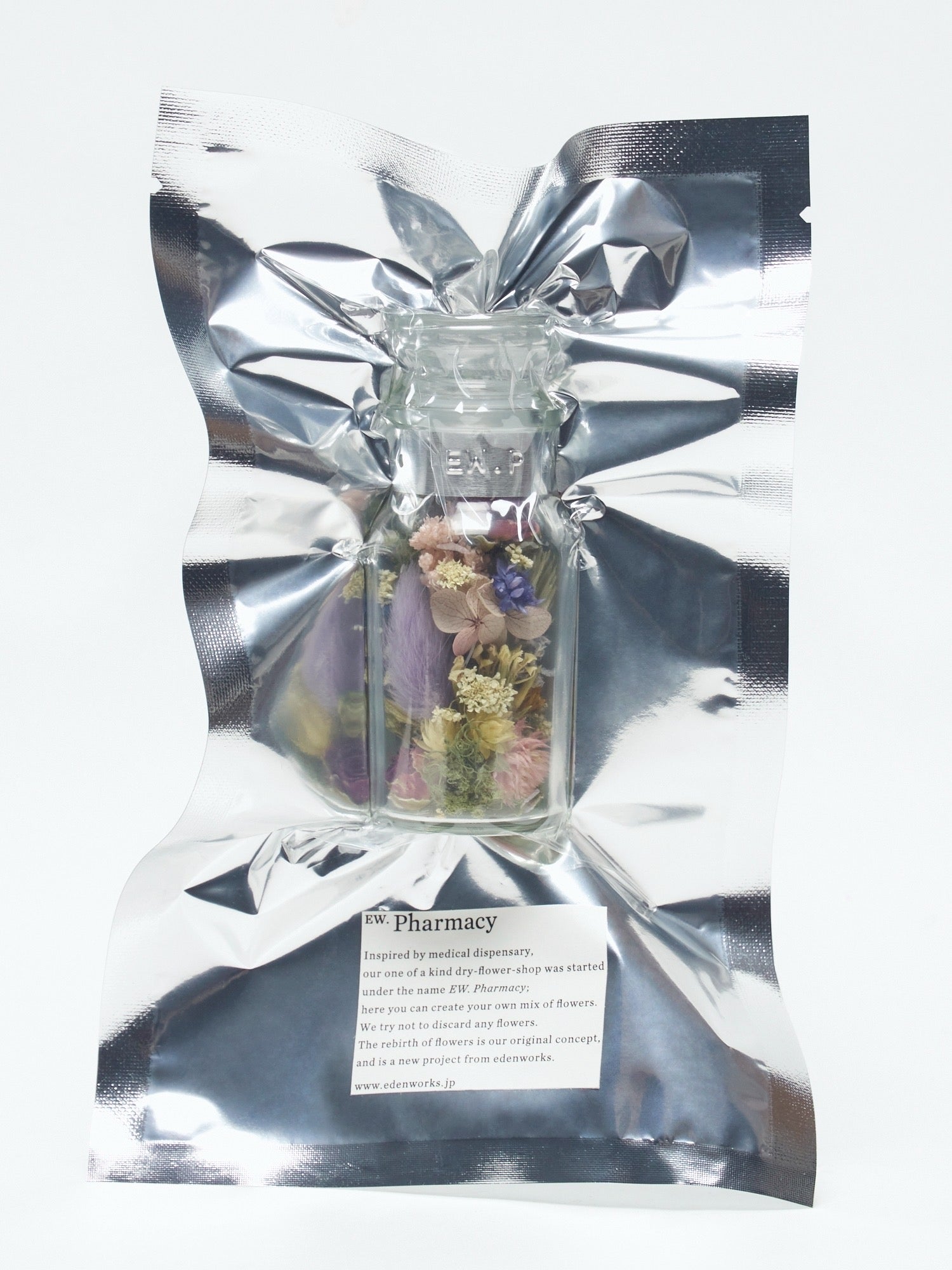 Flower language mini bottle “lace flower” – edenworks