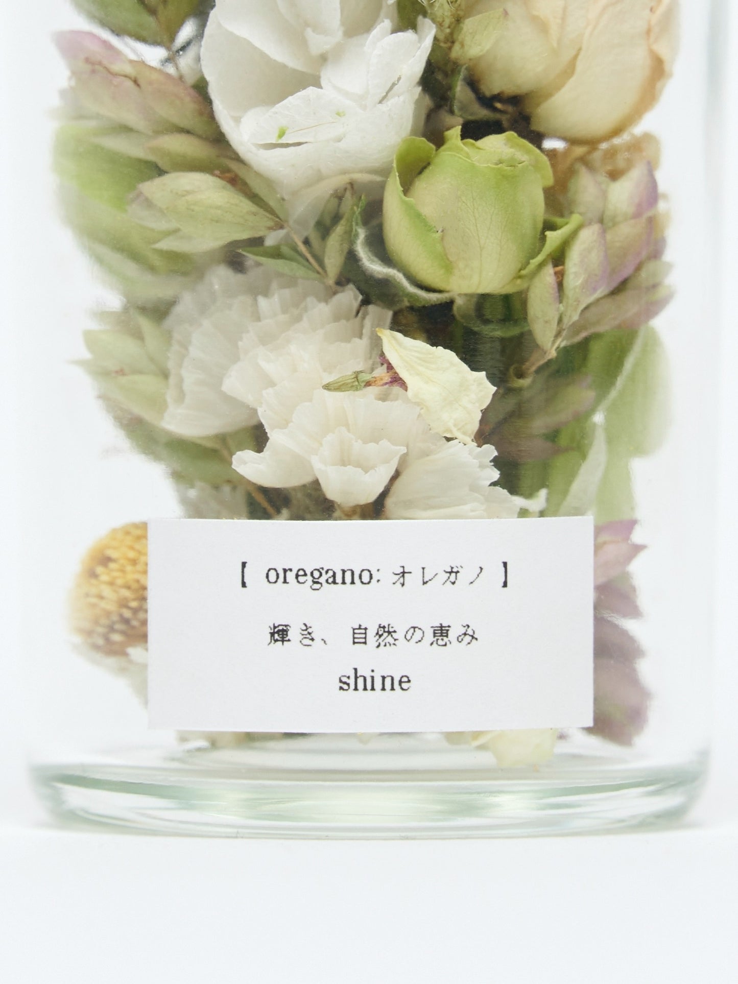 Flowerlanguage mini bottle ”oregano”