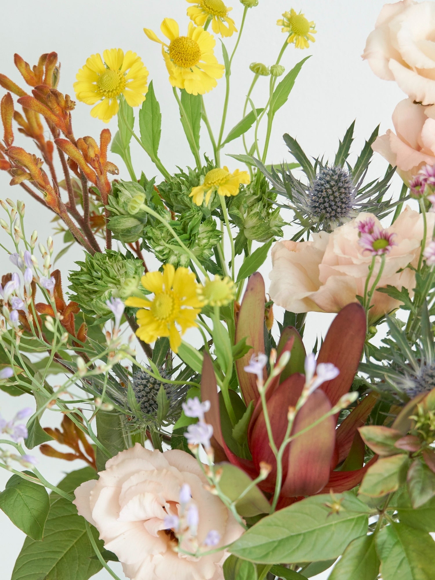 Fresh flower delivery花束Mと花瓶のセット 