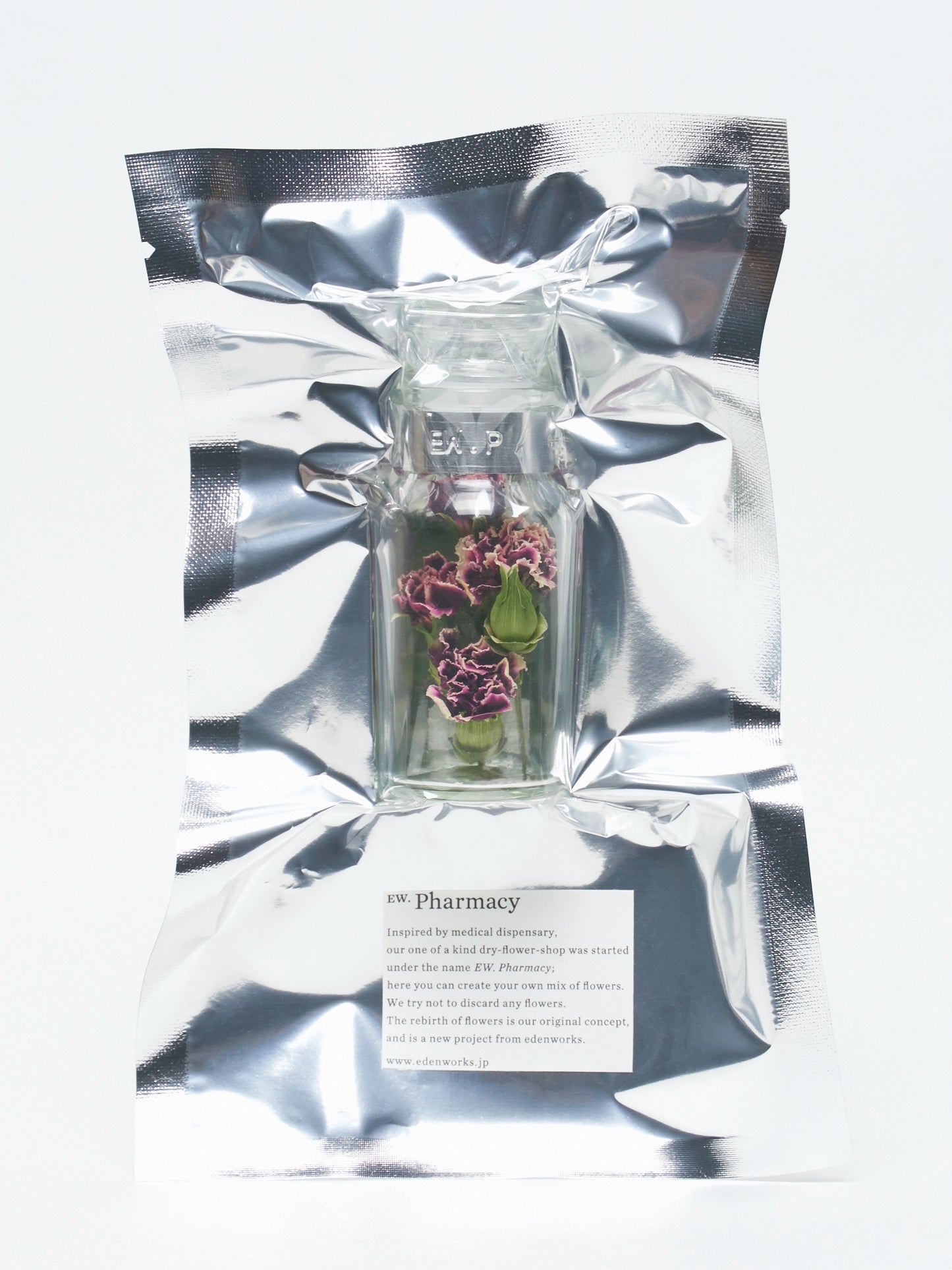 【mother's day】flower specimen mini bottle "carnation"